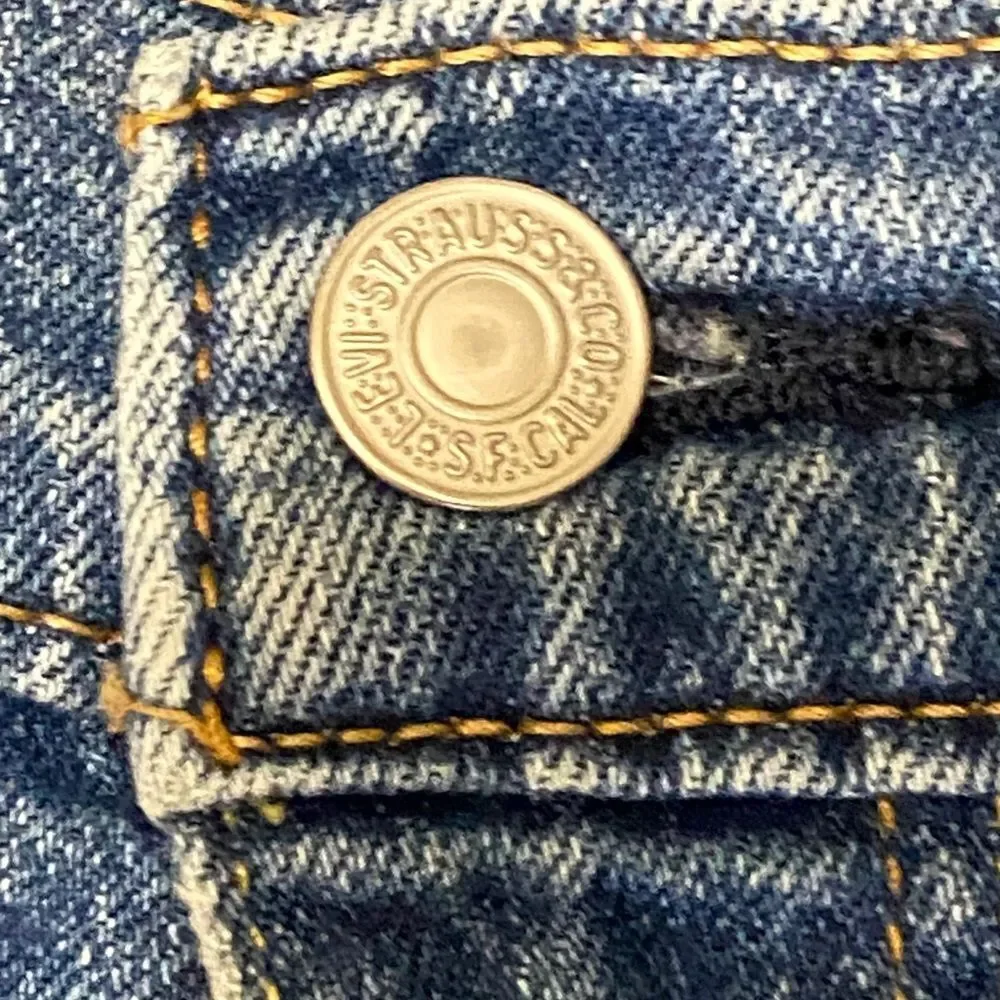 Levi's 505 Classic Straight Jeans in Light Blue Size W40 L30